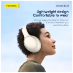 Ασύρματα Ακουστικά Κεφαλής Foneng BL53 Μαύρο | Shopin.gr