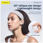 True Wireless Ακουστικά Bluetooth Foneng BL170 ANC+ENC Λευκό | Shopin.gr
