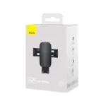 Universal Βάση Στήριξης Αεραγωγού Αυτοκινήτου Baseus Metal Age II Μαύρο | Shopin.gr