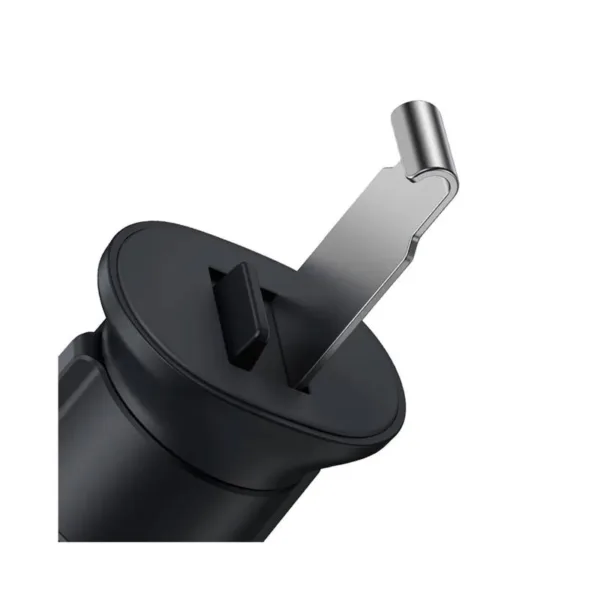 Universal Βάση Στήριξης Αεραγωγού Αυτοκινήτου Baseus Metal Age II Μαύρο | Shopin.gr