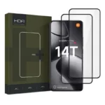 Tempered Glass Full Face Hofi Pro+ Xiaomi 14T/ 14T Pro Μαύρο (2 τεμ.) | Shopin.gr