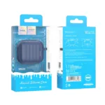 Θήκη Hoco WB22 Glory Series Silicone Protective Case Σκούρο Μπλέ για AirPods 2021 (3ης γενιάς) με Γάντζο | Αξεσουάρ Bluetooth - shopin.gr