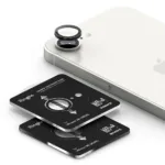 Προστασία Κάμερας με Πλαίσιο Ringke για Apple iPhone 16e 17e Black 2 Τεμαχίων | Προστασία Κάμερας - shopin.gr