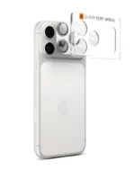 Προστασία Κάμερας Spigen Optik Pro XL Glass Ez Fit για Apple iPhone 17 Pro Ασημί | Προστασία Κάμερας - shopin.gr