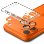 Προστασία Κάμερας Spigen Optik Pro XL Glass Ez Fit για Apple iPhone 17 Pro Πορτοκαλί | Προστασία Κάμερας - shopin.gr