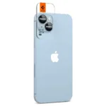 Προστασία Κάμερας Spigen Optik TR Ez Fit για Apple iPhone 14 14 Plus 15 15 Plus 2 Τεμαχίων Μαύρο | Προστασία Κάμερας - shopin.gr