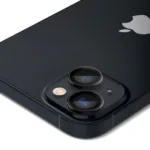 Προστασία Κάμερας Spigen Optik TR Ez Fit για Apple iPhone 14 14 Plus 15 15 Plus 2 Τεμαχίων Μαύρο | Προστασία Κάμερας - shopin.gr