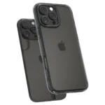 Θήκη Spigen Ultra Hybrid για Apple iPhone 16 Pro Max Διάφανο-Γκρι | Θήκες - shopin.gr