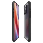 Θήκη Spigen Ultra Hybrid για Apple iPhone 16 Pro Max Ημιδιάφανο Μαύρο | Θήκες - shopin.gr