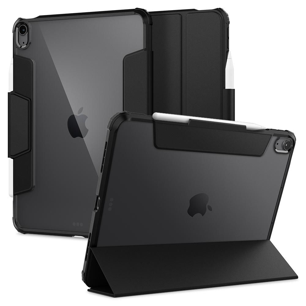 Θήκη Spigen Ultra Hybrid Pro για Apple iPad Air 4 (2020) Air 5 (2022) 10.9''  iPad Air 6 (2024) Air 7 (2025) Air 8 (2026) 11''  Μαύρο | Θήκες - shopin.gr