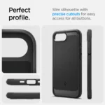 Θήκη Spigen Rugged Armor Magsafe για Apple iPhone 16e 17e Ματ Μαύρη | Θήκες - shopin.gr
