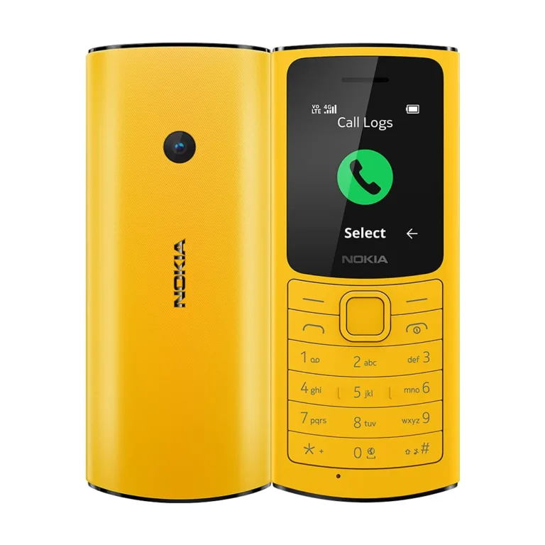 NOKIA 110 4G 2024 YELLOW | Shopin.gr