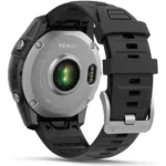 Smartwatch Garmin Fenix E 47mm GPS NFC 10 ATM Stainless Steel με Black Silicone Band | Smartwatches - shopin.gr