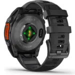 Smartwatch Garmin Fenix 8 Stainless Steel 47mm GPS NFC 10 ATM με Δυνατότητα Κλήσεων Slate Grey με Black Silicone Band | Smartwatches - shopin.gr