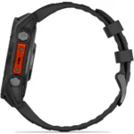 Smartwatch Garmin Fenix 8 Stainless Steel 47mm GPS NFC 10 ATM με Δυνατότητα Κλήσεων Slate Grey με Black Silicone Band | Smartwatches - shopin.gr