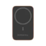 Φορτιστής Ανάγκης Duracell Magnetic MagSafe Micro 5 12W 5000mAh με Βραχίονα Στήριξης Μαύρο | Shopin.gr