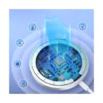 Ασύρματος Φορτιστής Choetech T518-F για Smartphones 15W Λευκό | Shopin.gr