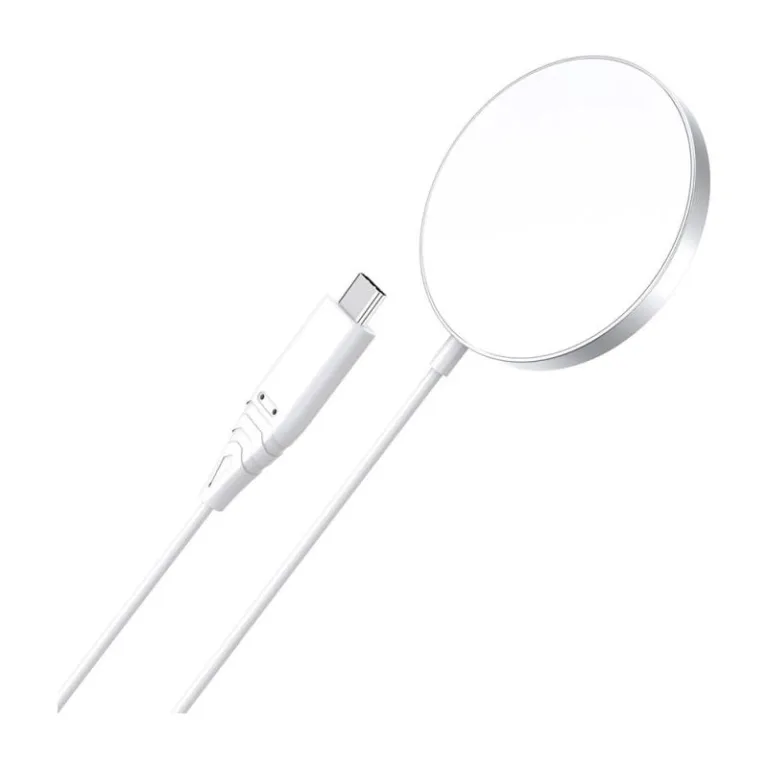 Ασύρματος Φορτιστής Choetech T518-F για Smartphones 15W Λευκό | Shopin.gr