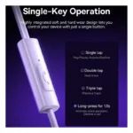 Hands Free Stereo Baseus Encok CZ11 USB C Λευκό | Shopin.gr