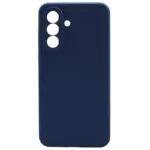 Θήκη Liquid Silicon inos Samsung A576B Galaxy A57 5G Velvet Σκούρο Μπλε | Shopin.gr
