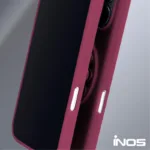 Θήκη Silicon & PC inos Apple iPhone 16 με Suction Cup Μπορντώ | Shopin.gr