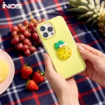 Θήκη TPU & PC inos Samsung A376B Galaxy A37 5G Fresh Pop Pineapple  Κίτρινο | Shopin.gr