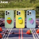 Θήκη TPU & PC inos Samsung A576B Galaxy A57 5G Fresh Pop Strawberry Φυστικί | Shopin.gr