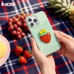 Θήκη TPU & PC inos Samsung A576B Galaxy A57 5G Fresh Pop Strawberry Φυστικί | Shopin.gr