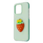 Θήκη TPU & PC inos Samsung A576B Galaxy A57 5G Fresh Pop Strawberry Φυστικί | Shopin.gr