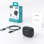 True Wireless Ακουστικά Bluetooth Choetech BH-T83 ANC+ENC Μαύρο | Shopin.gr