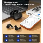 True Wireless Ακουστικά Bluetooth Choetech BH-T83 ANC+ENC Μαύρο | Shopin.gr
