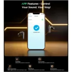True Wireless Ακουστικά Bluetooth Choetech BH-T86 Μαύρο | Shopin.gr