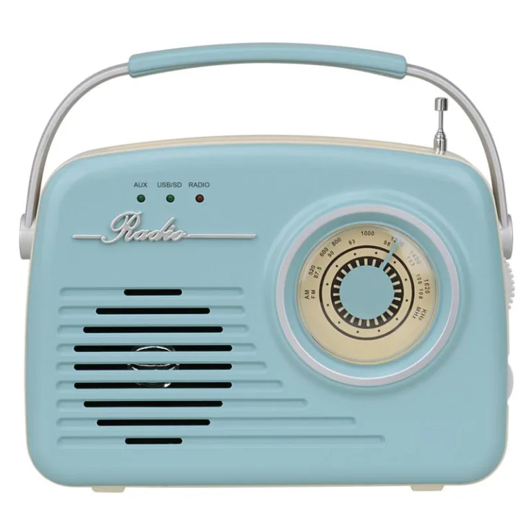 Φορητό Ηχείο Bluetooth Setty P350 με Ραδιόφωνο FM Μπλε | Shopin.gr