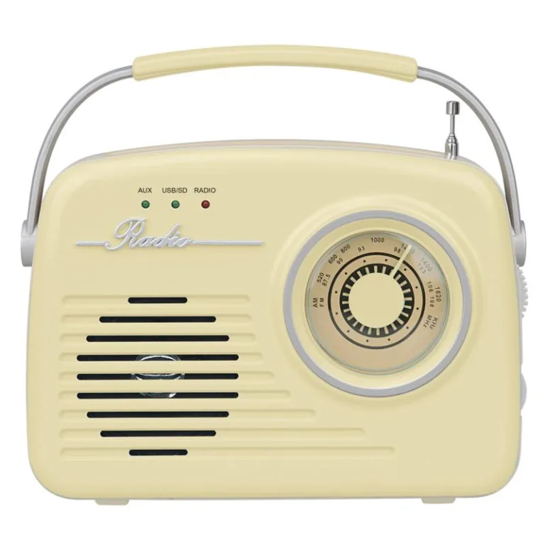 Φορητό Ηχείο Bluetooth Setty P350 με Ραδιόφωνο FM Μπεζ | Shopin.gr