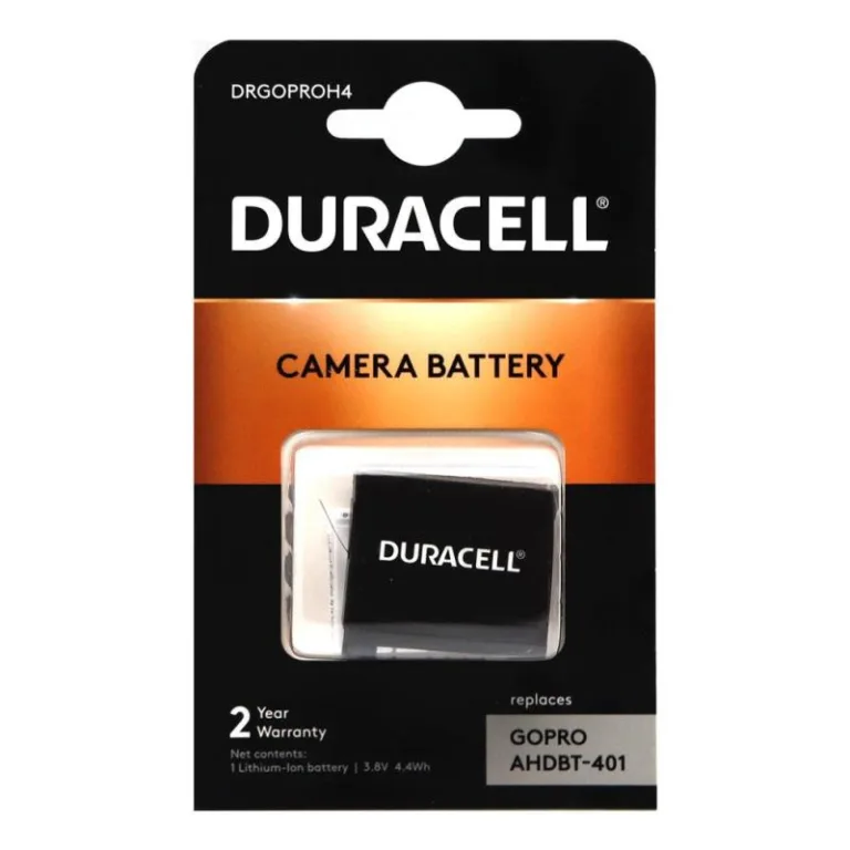 Μπαταρία Κάμερας Duracell GoPro Hero4 3.8V 1160mAh (1 τεμ) | Shopin.gr