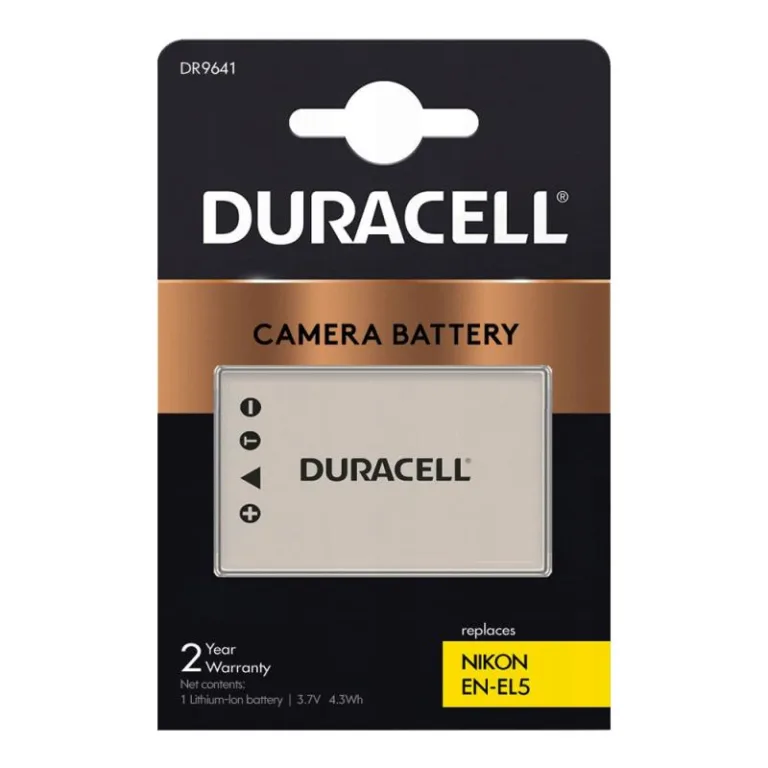 Μπαταρία Κάμερας Duracell DR9641 για Nikon EN-EL5 3.7V 1180mAh (1 τεμ) | Shopin.gr
