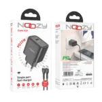 Φορτιστής Ταξιδίου Noozy Core C21 PD25W με Καλώδιο USB-C σε USB-C Μαύρο | Φορτιστές - shopin.gr