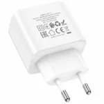 Φορτιστής Ταξιδίου Noozy C21 Core PD25W με Καλώδιο USB-C σε Lightning 1m Λευκός | Φορτιστές - shopin.gr