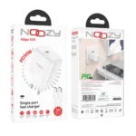 Φορτιστής Ταξιδίου Noozy Edge E25 PD30W με Καλώδιο USB-C σε USB-C 1μ Λευκό | Φορτιστές - shopin.gr