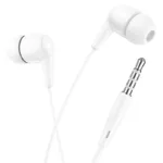 Hands Free Hoco M97 Enjoy Earphones Stereo 3.5mm με Μικρόφωνο και Πλήκτρο Λειτουργίας Λευκά | Hands Free - shopin.gr