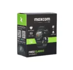 Maxcom Smartwatch FitGo FW22 Classic IP68 Μαύρο Silicon Band | Smartwatches - shopin.gr