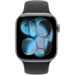 Apple Watch Series 11 (2025) Aluminum 42mm GPS NFC IP6X  Aluminum Case Space Grey με Sport Band Black | Smartwatches - shopin.gr