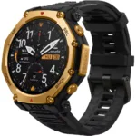 Smartwatch Amazfit T-Rex 3 Pro 1.5" AMOLED GPS 10 ATM Black Gold | Smartwatches - shopin.gr