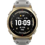 Smartwatch Amazfit T-Rex 3 Pro 1.32" AMOLED GPS NFC 10 ATM Arctic Gold | Smartwatches - shopin.gr