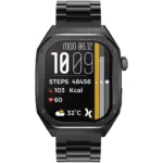 Smartwatch Maxcom FW65 Iron S 1.95” Amoled IP68 400mAh με Έξτρα Λουράκι Μαύρο | Smartwatches - shopin.gr