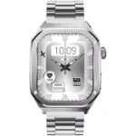 Smartwatch Maxcom FW65 Iron S 1.95” Amoled IP68 400mAh με Έξτρα Λουράκι Ασημί | Smartwatches - shopin.gr