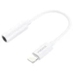 Αντάπτορας Foneng BM20 3.5mm Θηλυκό σε Lightning Αρσενικό 0.1m Λευκό | Shopin.gr