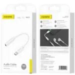 Αντάπτορας Foneng BM21 3.5mm Θηλυκό σε USB C Αρσενικό 0.1m Λευκό | Shopin.gr