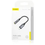 Αντάπτορας Foneng BM30 3.5mm Θηλυκό σε Lightning Αρσενικό 0.14m Μαύρο | Shopin.gr