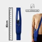 Universal Τσαντάκι Crossbody 80cm για Smartphones έως 6